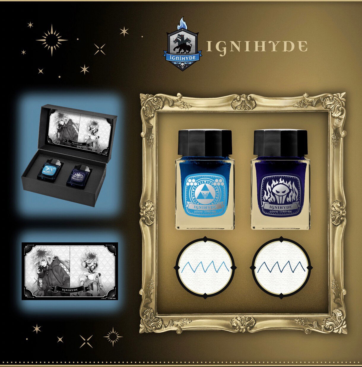 PRE-ORDER : Disney Twisted Wonderland Ink Set (7 types in total)