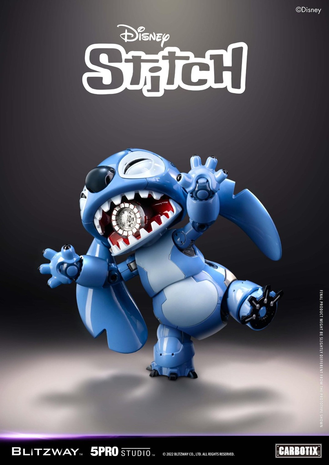 CARBOTIX Disney Characters Series Mickey Mouse / Donald Duck / Stitch by Blitzway x 5Pro Studio