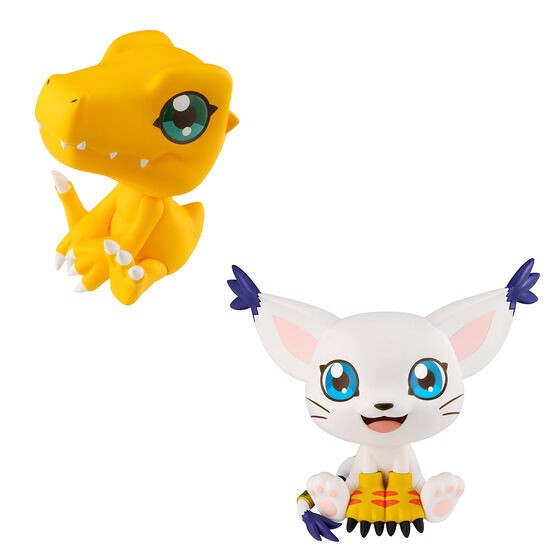 PRE-ORDER : Rukappu Digimon Adventure Agumon & Tailmon Set [Limited Benefits with Cushion]