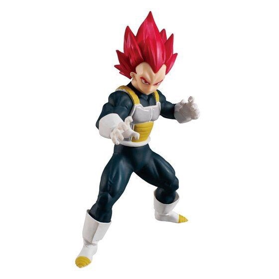 PRE-ORDER - DRAGON BALL STYLING - SUPER SAIYAN GOD VEGETA PVC FIGURE (CANDY TOY)