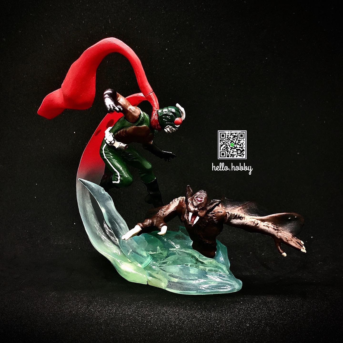 กาชาปอง งานฉาก ไรเดอร์ HG Kamen Rider Imagination 2 Diorama Gashapon by Bandai (Set of 5)