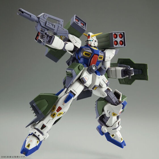 PRE-ORDER : MG 1/100 Mission Pack H-Type (for Gundam F90) Plastic Model