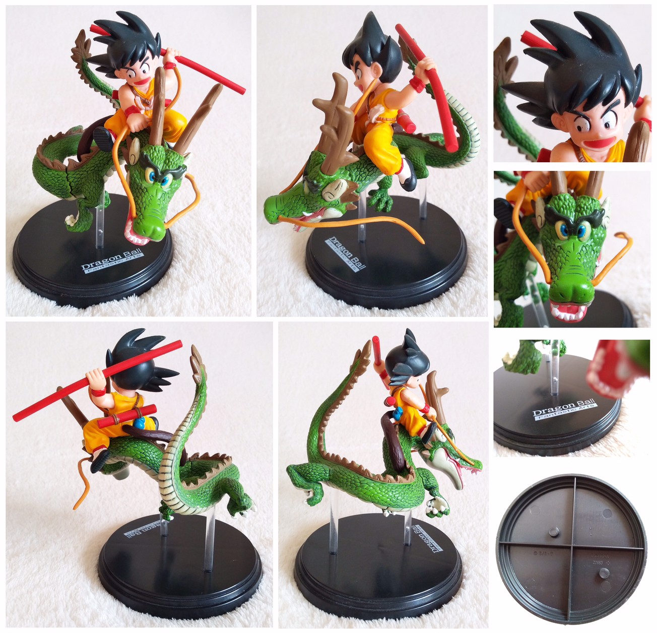 DRAGON BALL Z Fantastic Arts Son Gokou & Shenron Figure by Bandai
