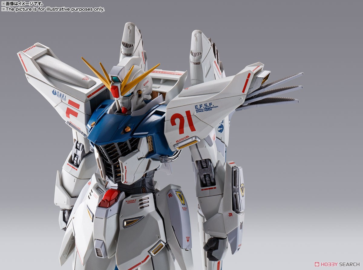 GUNDAM - Metal Build - Gundam F91 Chronicle White Ver. by Bandai