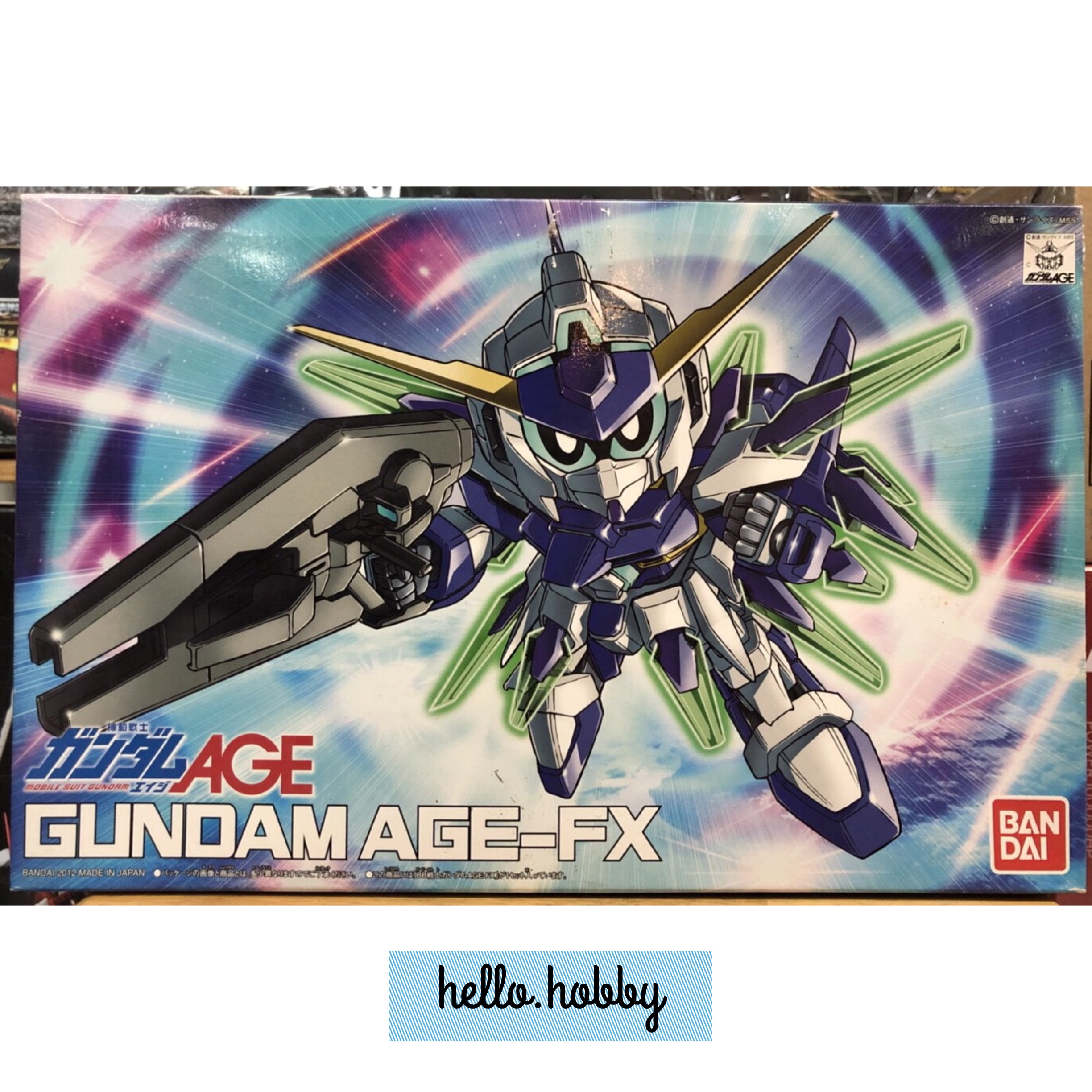 SD BB376 Gundam AGE-FX by Bandai