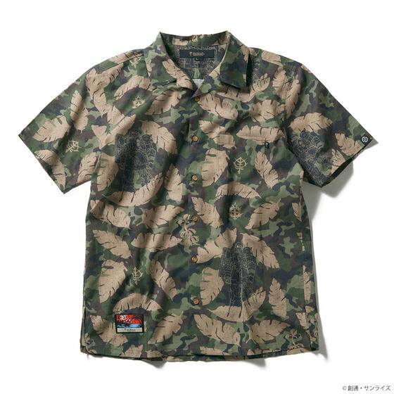 PRE-ORDER : STRICT-G PAIKAJI "Mobile Suit Gundam Cucuruz Doan's Island" Aloha Shirt