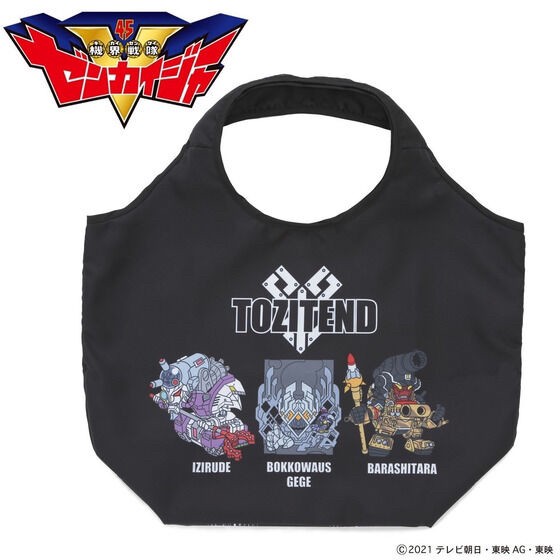 PRE-ORDER : Kikai Sentai Zenkaiger K-SuKe Tozitend Foldable Tote Bag