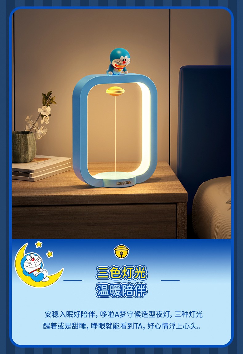 โคมไฟ โดเรม่อน ลิขสิทธิ์แท้ Doraemon - LED Dorayaki Night Light