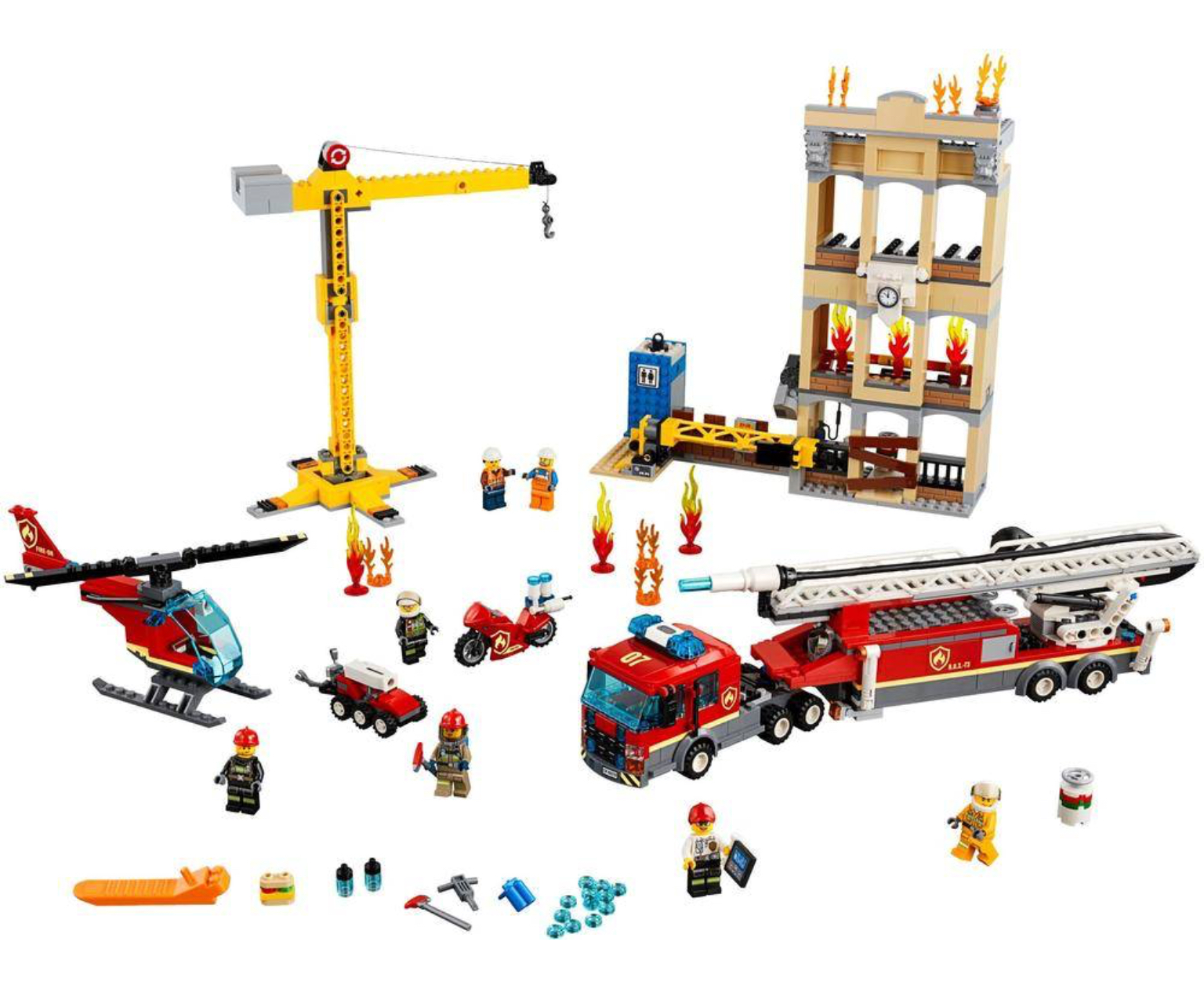 40018 Downtown Fire Brigade 1056pcs