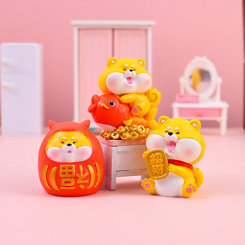 โมเดล ได้ 1 ตัว | Lucky Shiba Dog - More Than Billion Dollars Series by Romantic Light