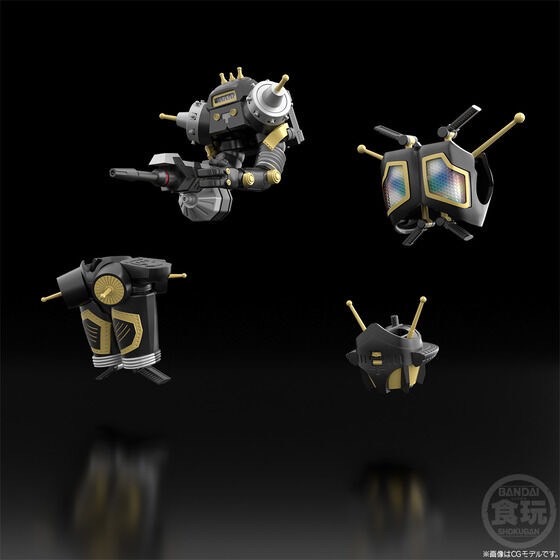 PRE-ORDER : SMP [SHOKUGAN MODELING PROJECT] Space Robot King Joe Black