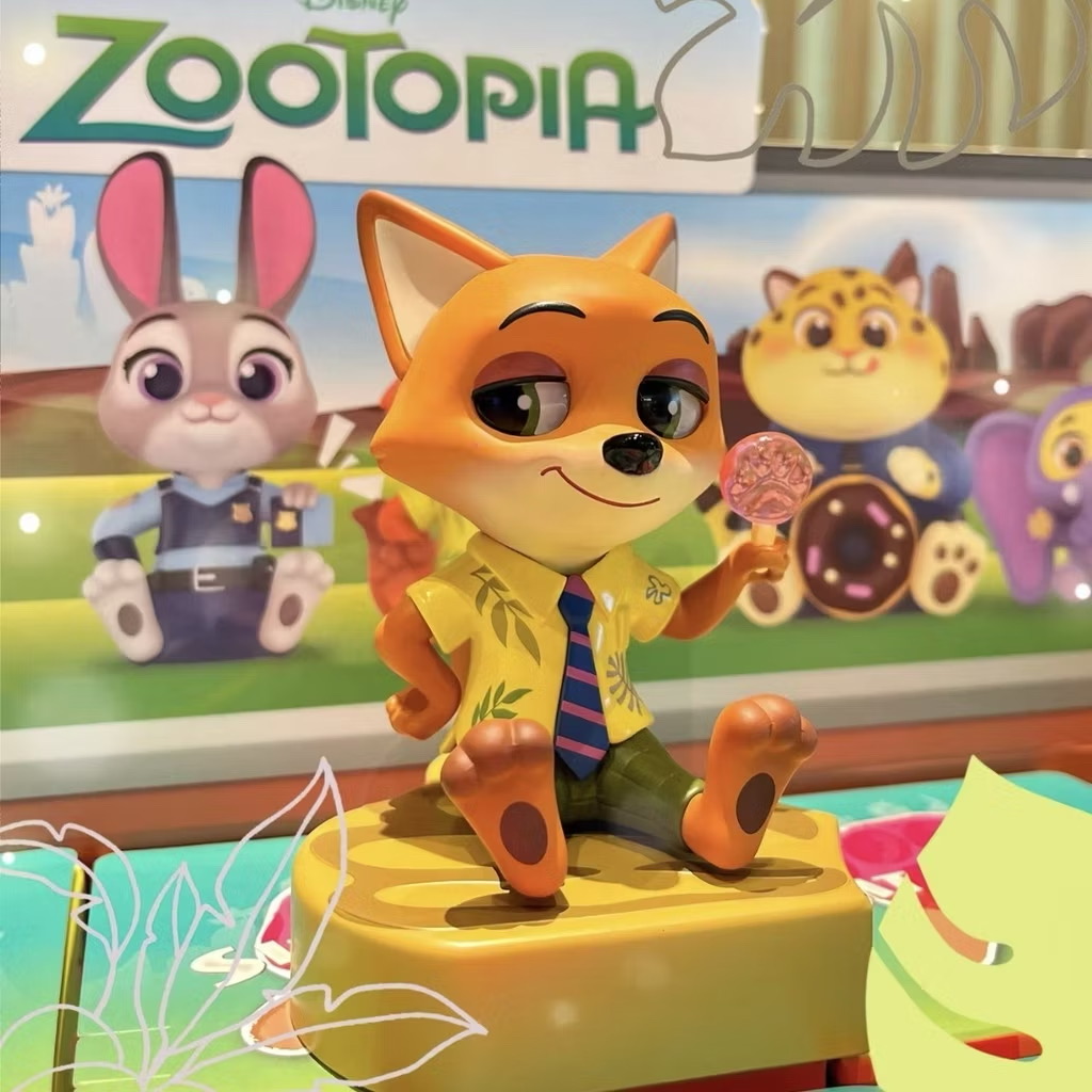 โมเดลได้ 1ตัว Disney - Zootopia - Sit Nicely Series by Miniso