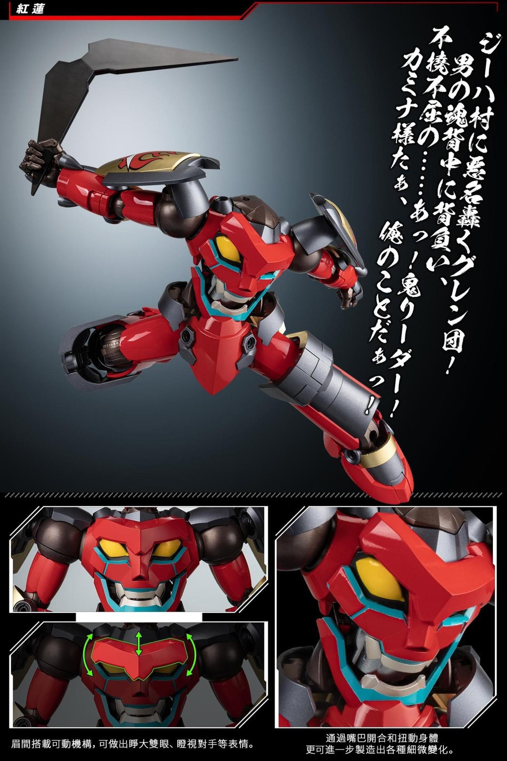 RIOBOT Transform・Combine Gurren Lagann by Sentinel