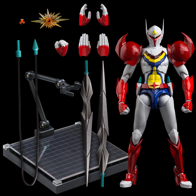 TATSUNOKO HEROS GEAR TEKKAMAN, THE SPACE KNIGHT by SEN-TI-NEL