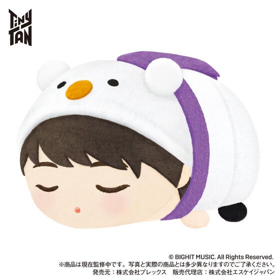 PRE-ORDER : Mochimochi Mascot TinyTAN vol.3 Purple Holidays ver. (Limited Edition)
