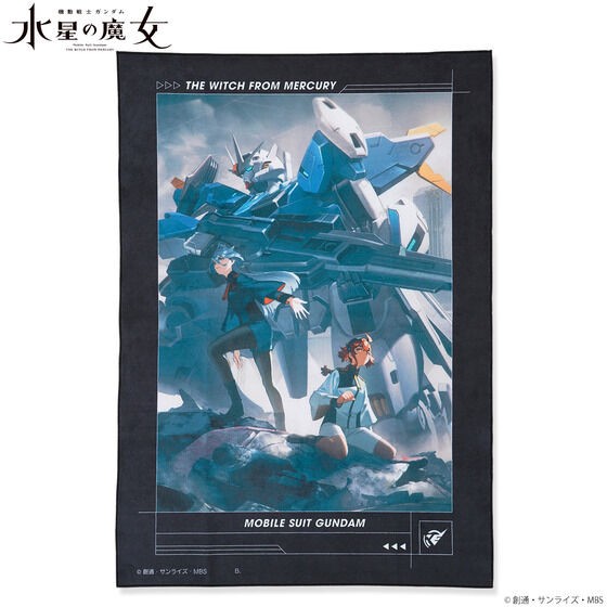 PRE-ORDER : Mobile Suit Gundam The Witch from Mercury Season2 Teaser Visual B2 Full Color Towel