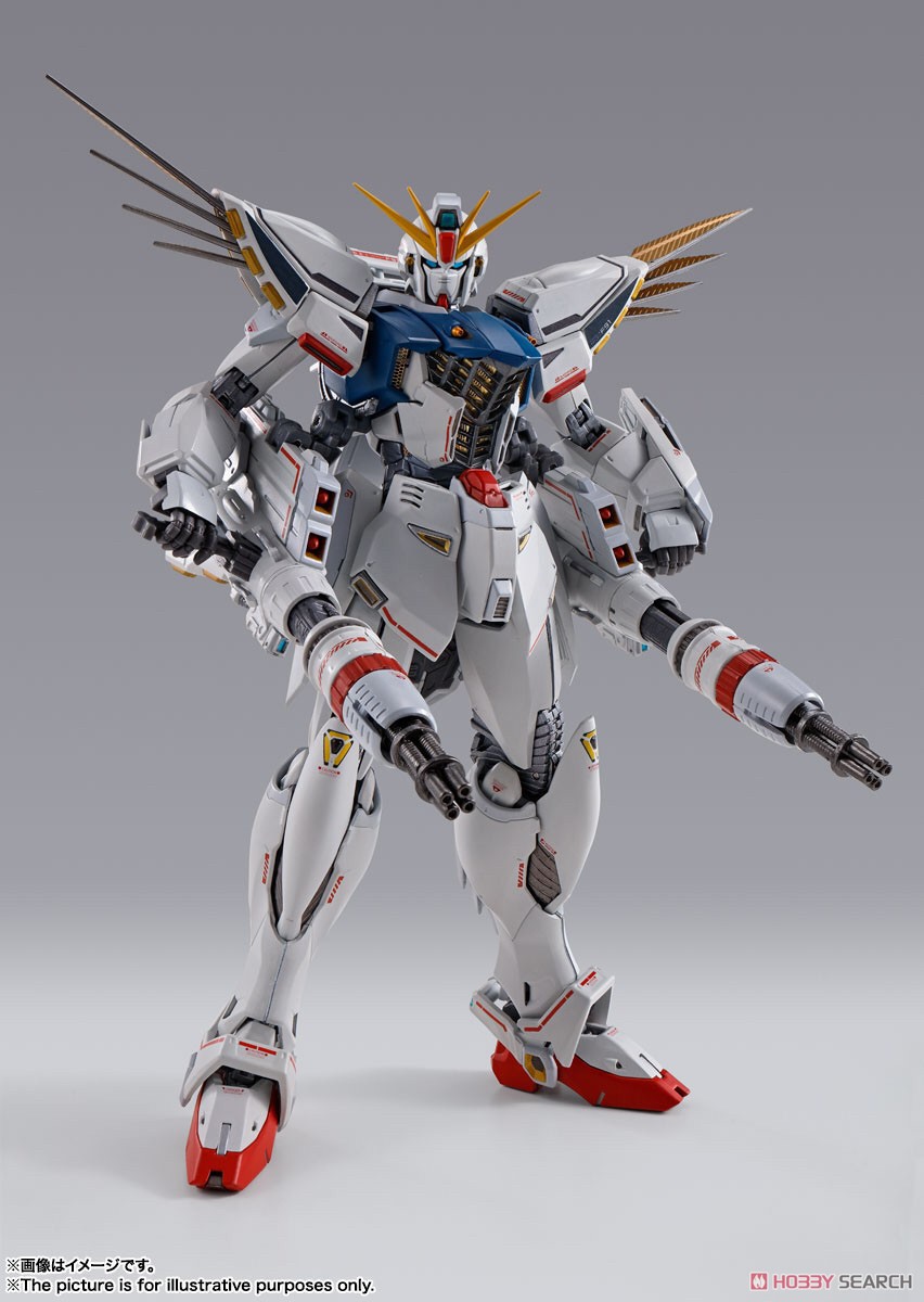 GUNDAM - Metal Build - Gundam F91 Chronicle White Ver. by Bandai