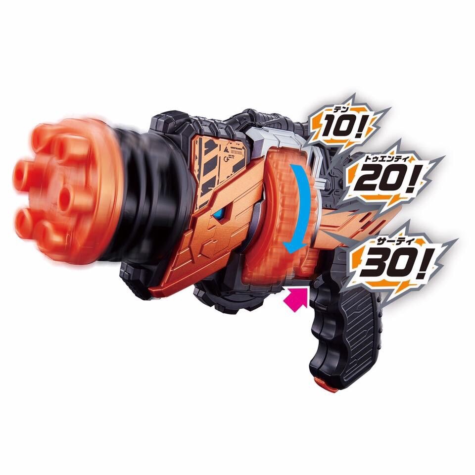 Masked Rider Build - DX Hawk Gatlinger by Bandai