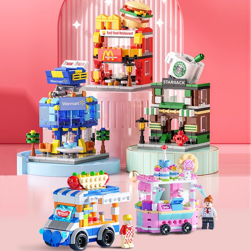 Mini Street View - Lele Brothers 8537, 8613 Fast Food & Food Truck - KFC, McDonald, Starbucks, Walmart’s