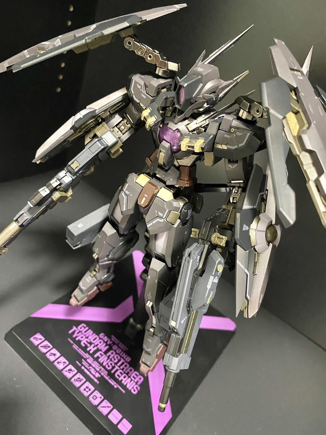METAL BUILD Gundam Astraea TYPE-X Finsternis by Premium Bandai (Lot JP มีกล่องน้ำตาล)