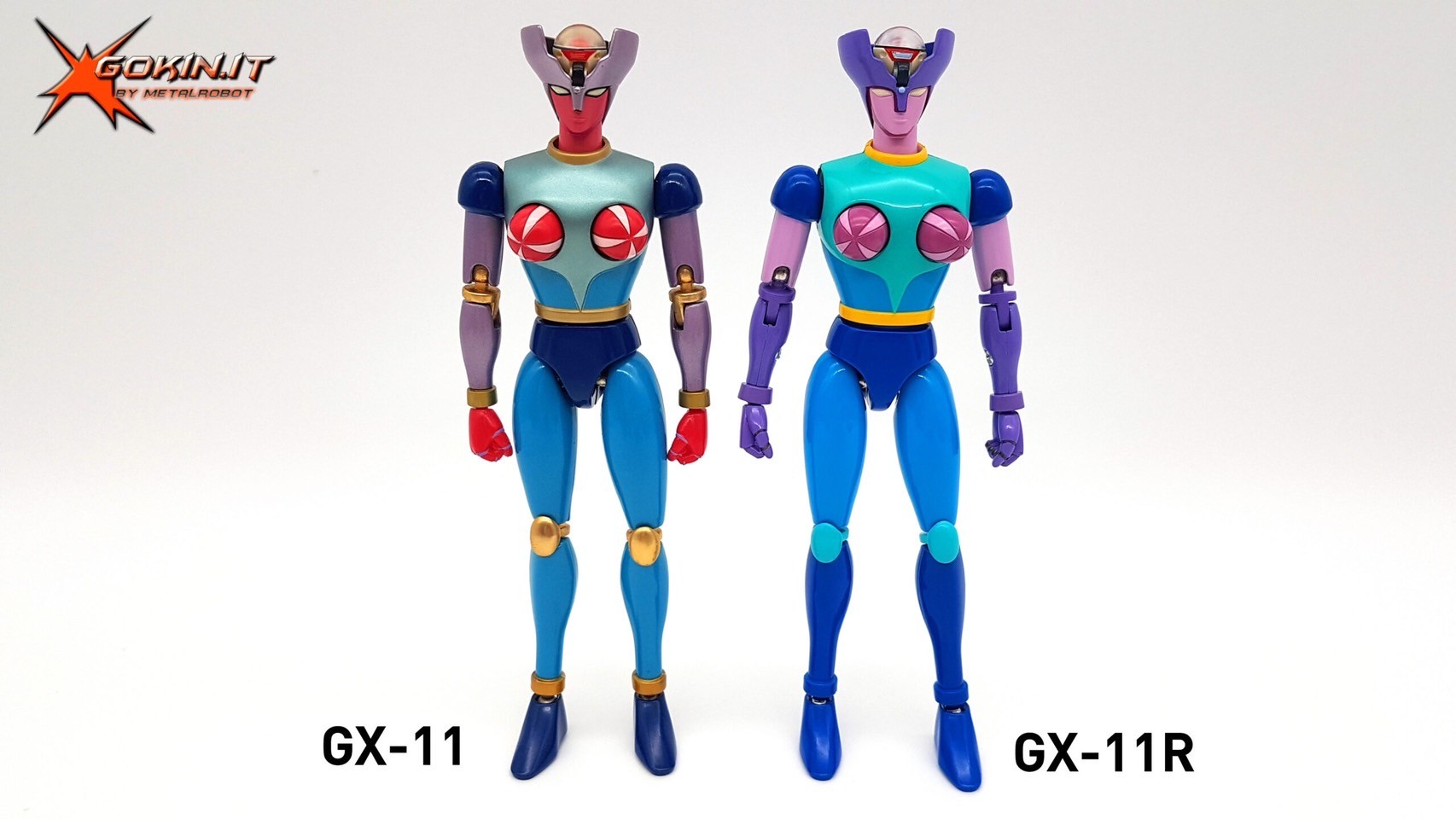 Soul of Chogokin - GX-108 Rhein X1 & Dianan A By Bandai