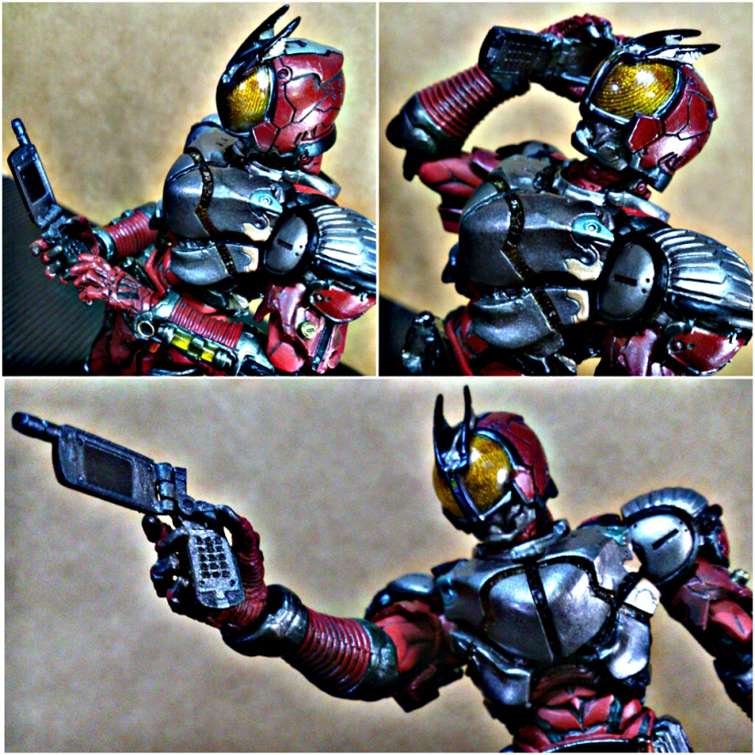 S.I.C Vol.29 Masked Rider Faiz Blaster Form & Auto Vajin by Bandai