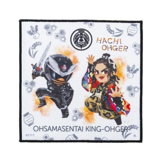 PRE-ORDER : Ohsama Sentai King-Ohger Deformed Mini Towel (6 types in total)