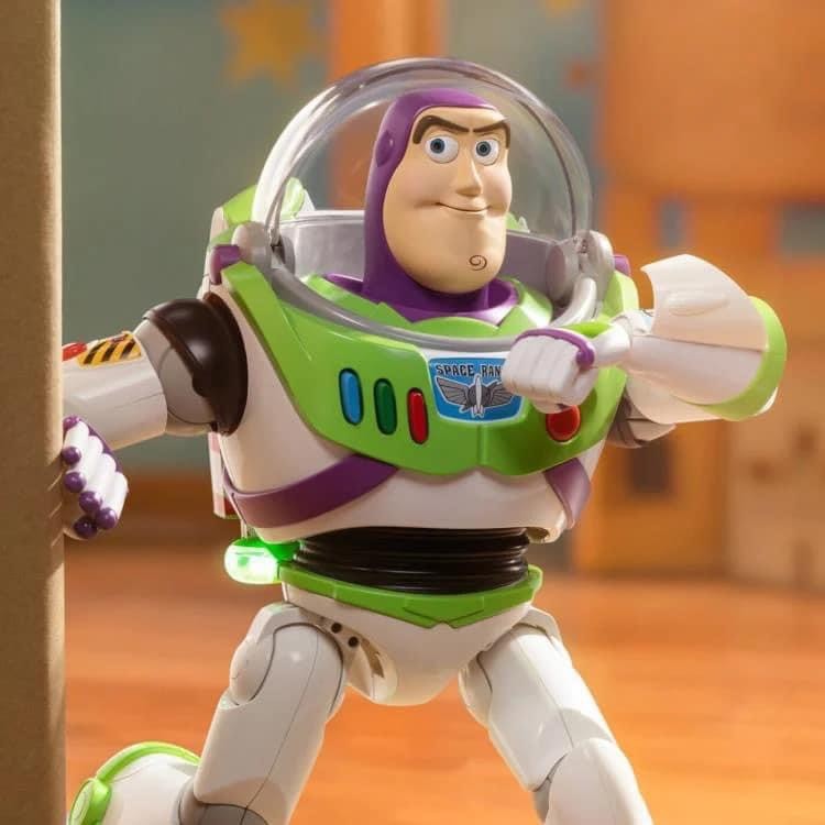 Pre-order : Life-Like Interactive Toy Story Buzz Lightyear (Real Life Real Joy Version) by Robosen