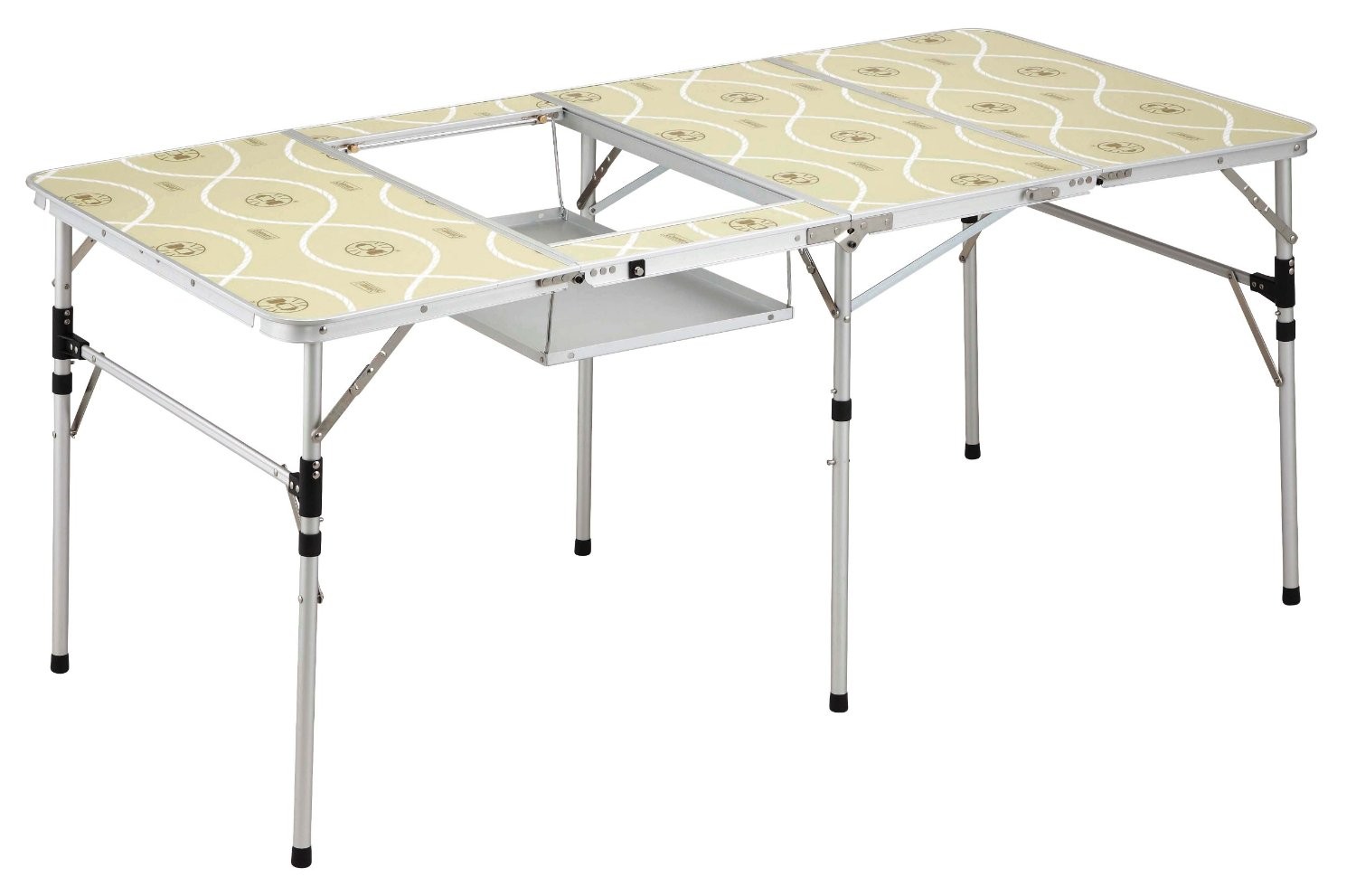 โต๊ะ COLEMAN JAPAN SLIM 4-FOLDING BBQ TABLE