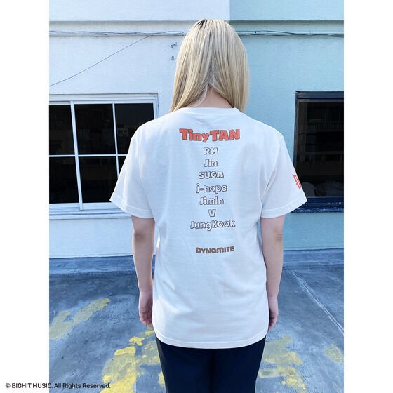 PRE-ORDER : TinyTAN Funpark Dynamite Face Print T-shirt