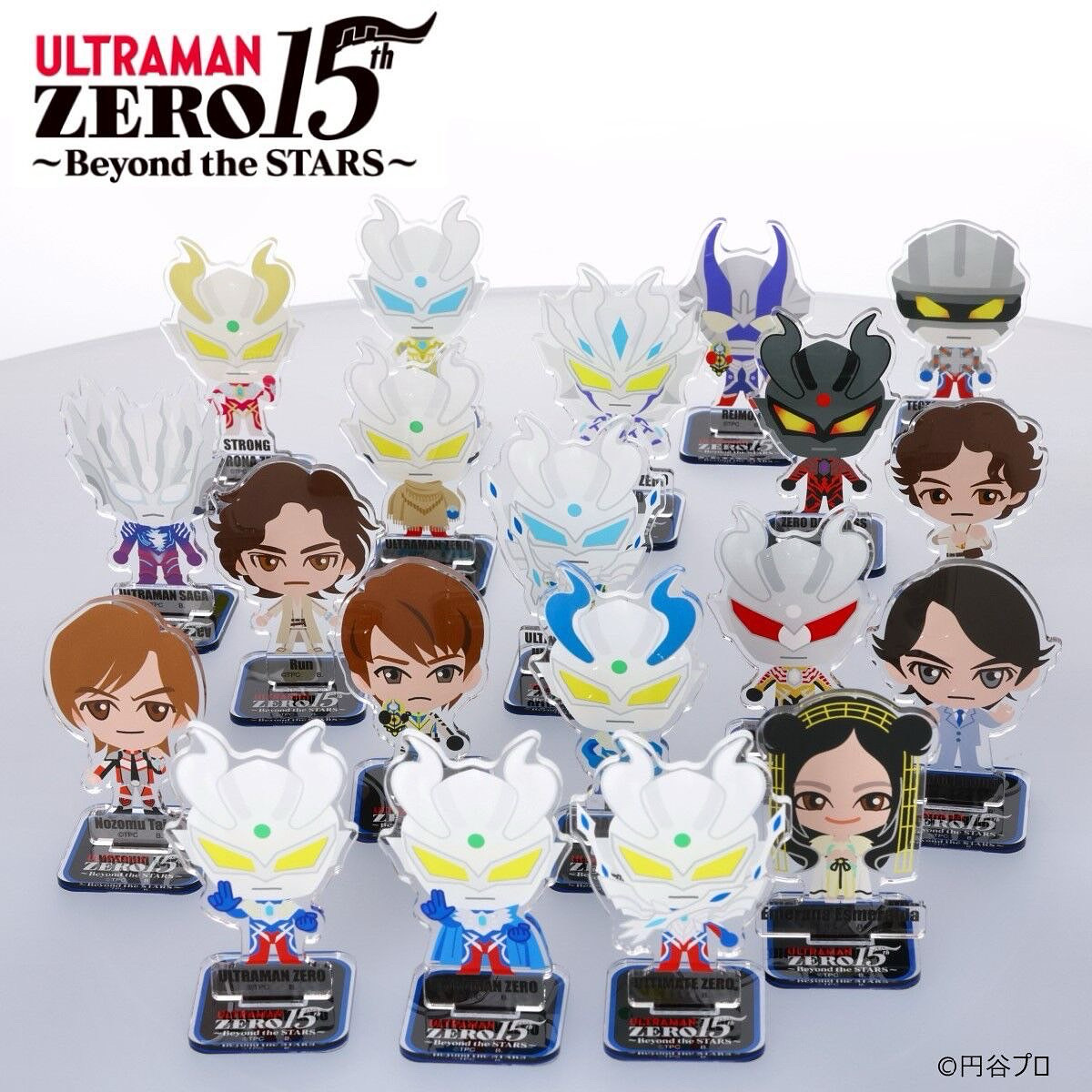 PRE-ORDER : ULTRAMAN ZERO 15th Stylized Acrylic Stand (20 types)