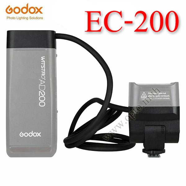 EC-200 Godox Extension Cable Head 1.85m Hot Shoe Remote Separation for Flash AD200 สายต่อแฟลช EC200