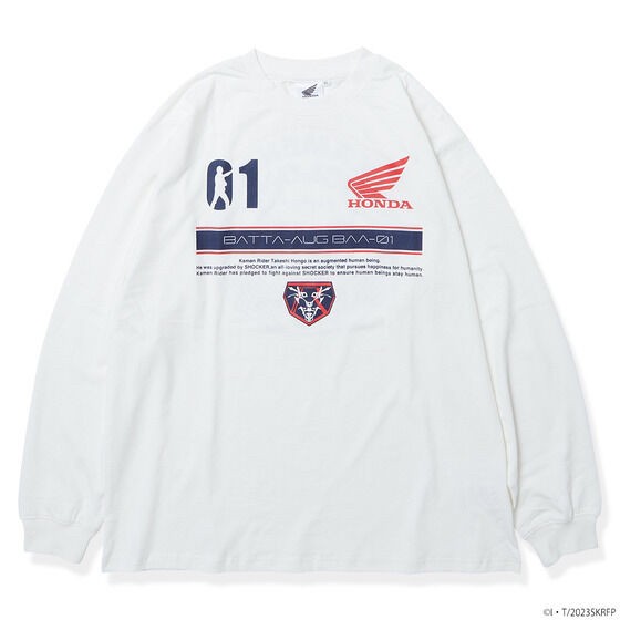 PRE-ORDER : "Shin Kamen Rider" Honda Long Sleeve T-shirt