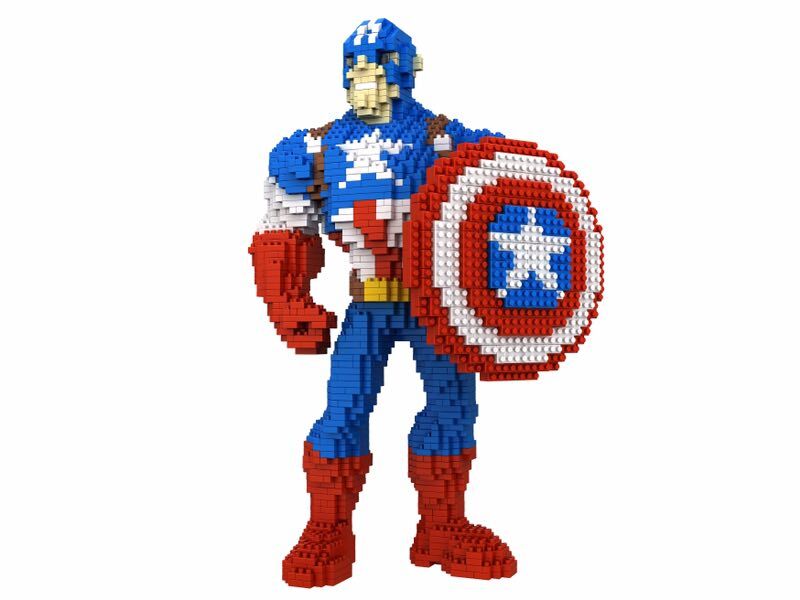 Building Star 8830-1 Captain America 2300pcs