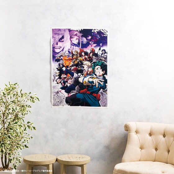 PRE-ORDER : My Hero Academia Fabric Poster (5 types)