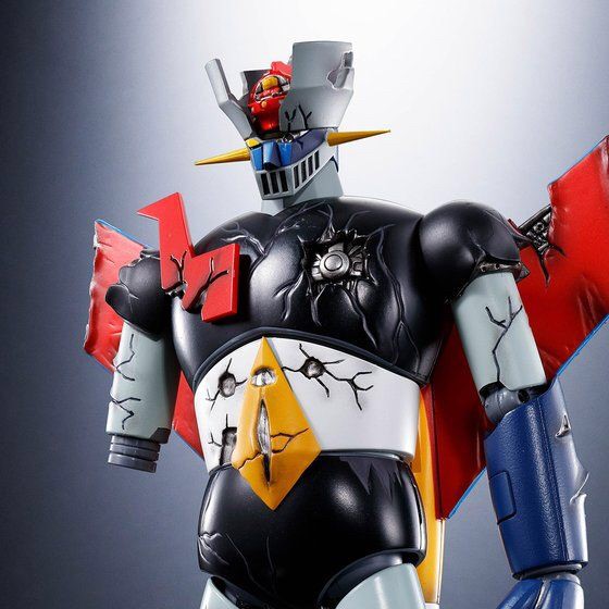 SOUL OF CHOGOKIN GX-70SPD MAZINGER Z D. C. DAMAGE VER. ANIME COLOR by Premium Bandai (มีกล่องน้ำตาล)