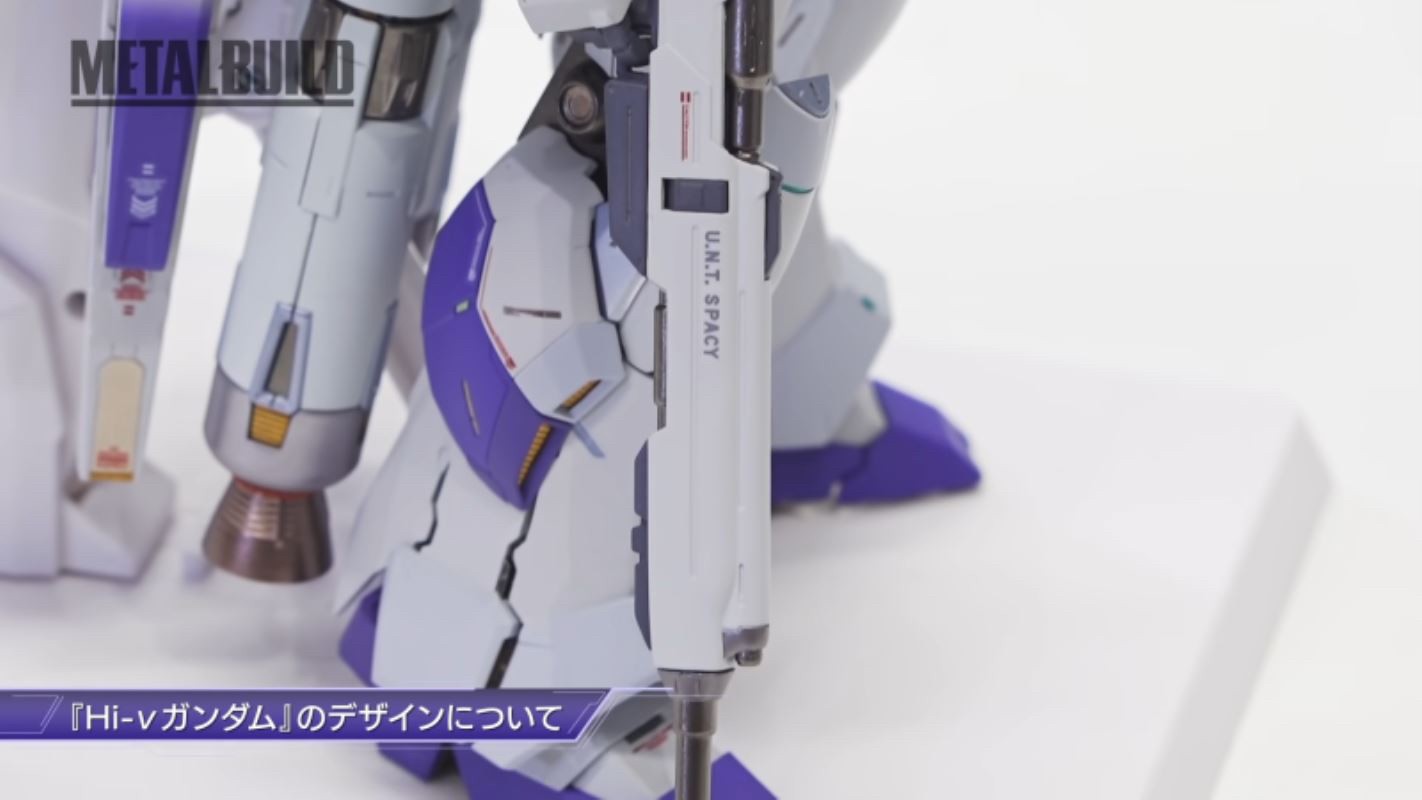 Gundam - Metal Build RX-93-v2 Hi-v (Hi-Nu) Gundam by Bandai