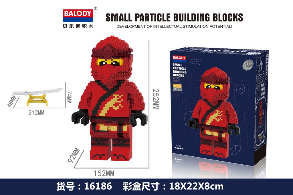 Balody 16183-16186 Lego Series