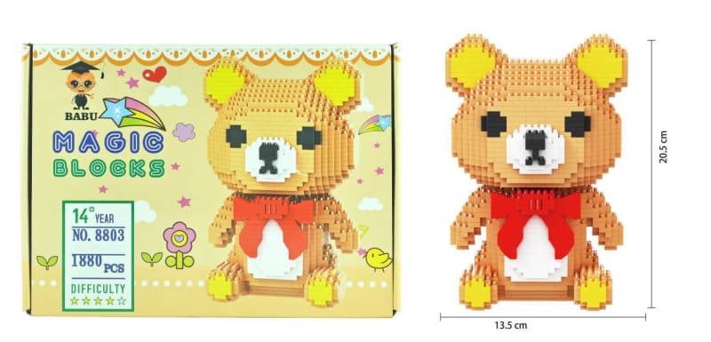 Babu 8803 Rilakkuma 1880pcs