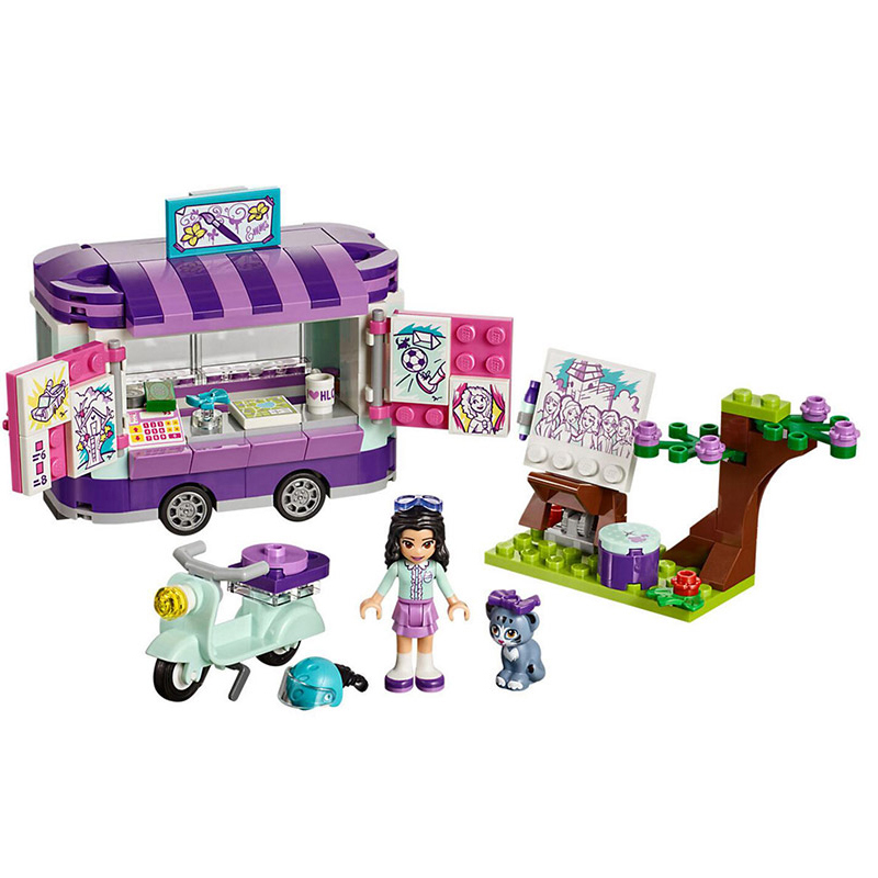 Lepin 01056 Friends Emma’s Art Stand 235pcs