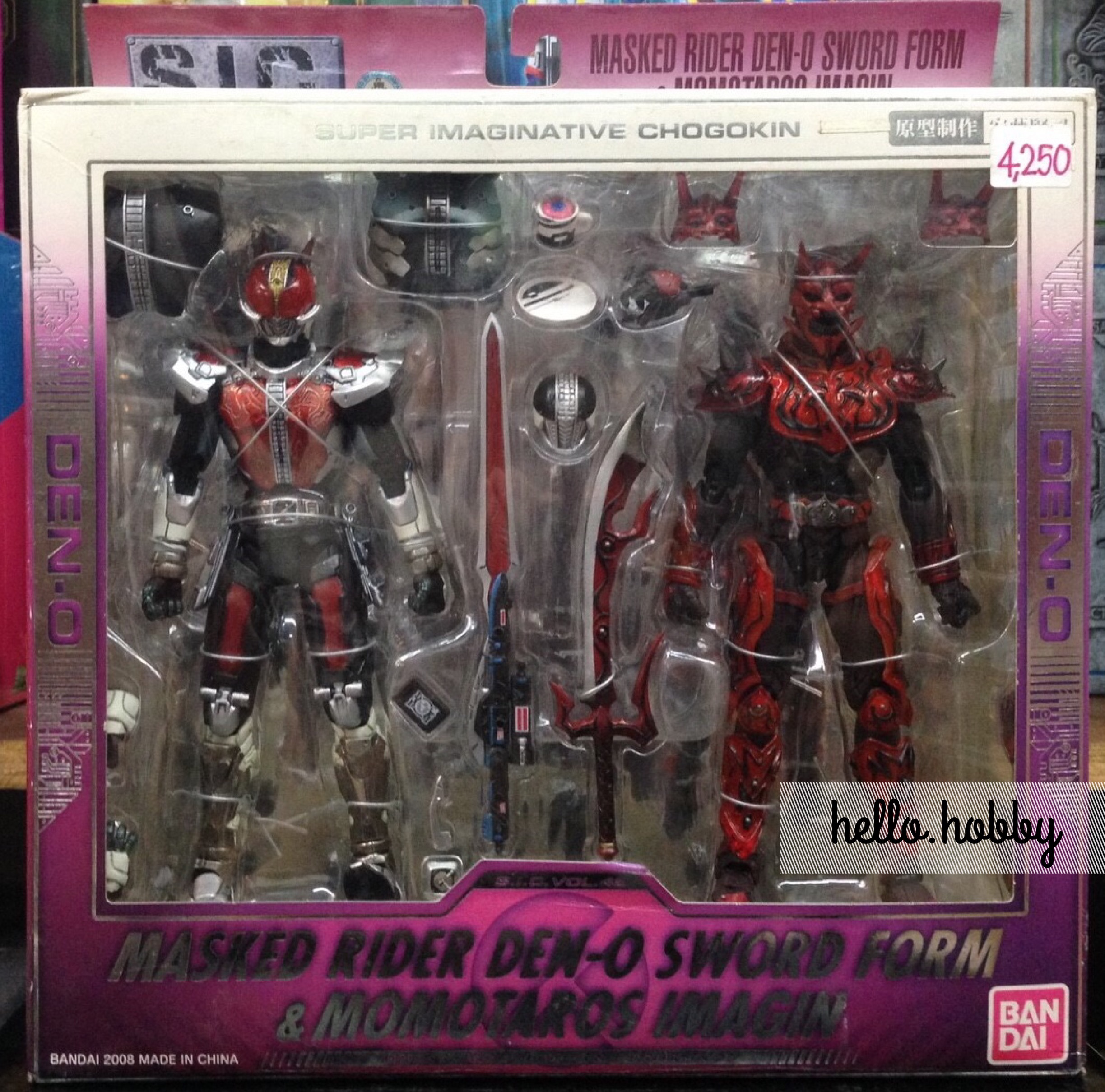 S.I.C Vol.42 Masked Rider Den-O Sword Form & Momotaros Imagin by Bandai