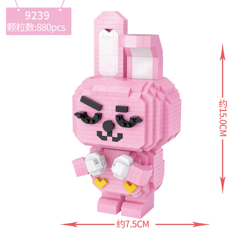 Loz 9239 Bt21 Cooky 880pcs