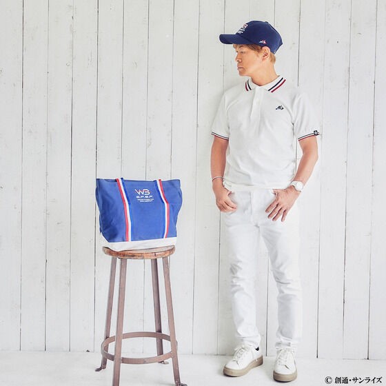 PRE-ORDER : STRICT-G ZERO STAR "Mobile Suit Gundam" Polo Shirt Core Fighter