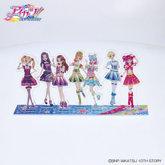 PRE-ORDER : Aikatsu! Series Acrylic Stand (DCDver.) Aikatsu! Set