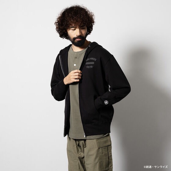 PRE-ORDER : STRICT-G.ARMS "Mobile Suit Gundam" Zip Hoodie Reflector