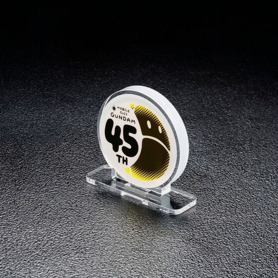 PRE-ORDER : Acrylic Logo Display EX Gundam Series 45th Anniversary Logo