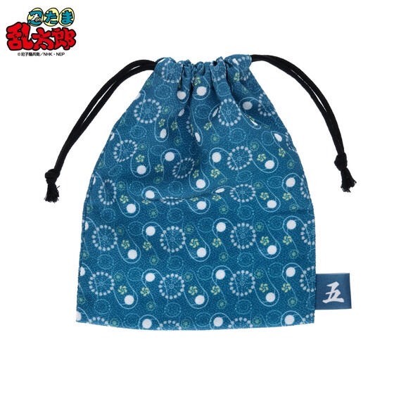 PRE-ORDER : Nintama Rantaro Grade Design Chirimen Drawstring Bag (4 Types)