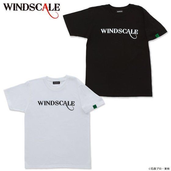 PRE-ORDER : Kamen Rider W WIND SCALE T-shirt (monotone print)