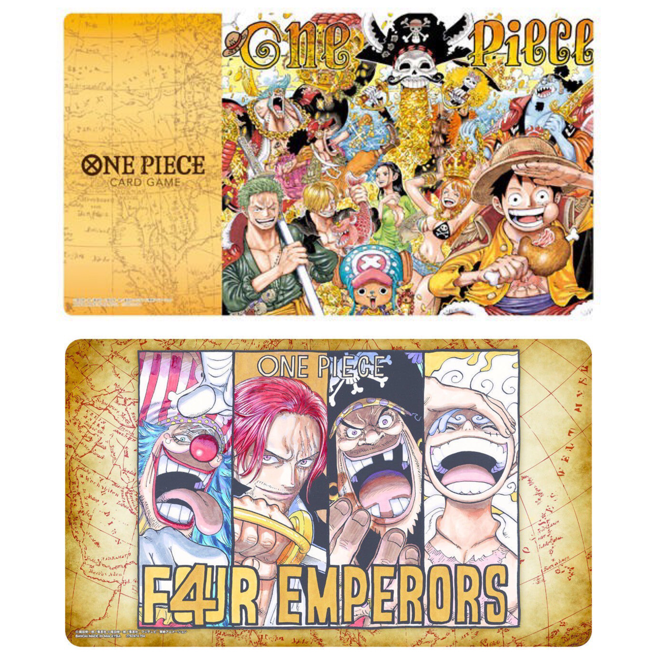 PRE-ORDER : ONE PIECE Card Game Official Playmat Limited Edition vol.1 / 2 [BCGF Post-Event Sale]