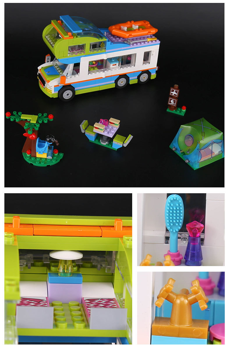 Lepin 01062 Friends Mia's Camper Van 546pcs